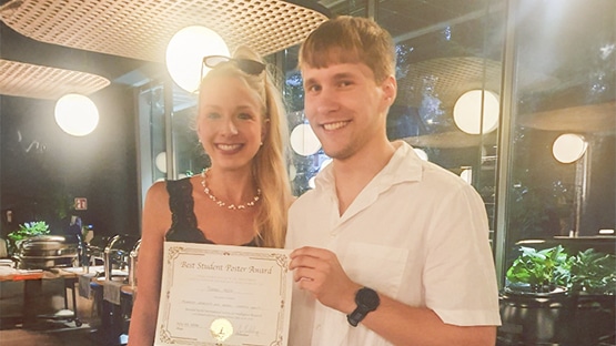 Glückwunsch an unseren Promotionsstudenten Tobias Nöth! Sein Poster, das er kürzlich auf der Jahrestagung der International Society for Intelligence Research (ISIR) in Warschau präsentierte, wurde mit dem Best Student Poster Award ausgezeichnet.