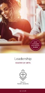 Flyer Leadership Master Seite 1
